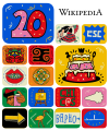 Wikipedia20 sticker sheet 5.svg