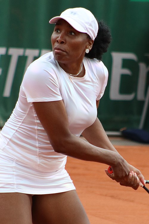 Williams at the French Open in 2021