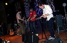 Wintersleep performing in Prince Edward Island in 2004