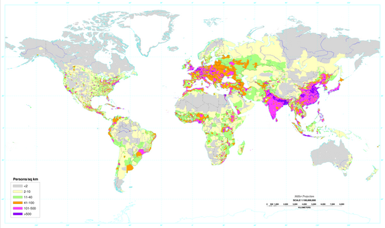 中学校社会 地理 世界と比べてみた日本 人口 Wikibooks