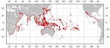Yellow-bellied Sea Snake Pelamis platura distribution map.png