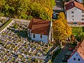 * Nomination Aerial view of the cemetery chapel in Zeil am Main --Ermell 09:24, 29 October 2022 (UTC) * Promotion Good quality. --Milseburg 12:55, 30 October 2022 (UTC)