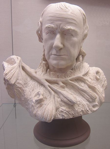 'Self-portrait', terracotta sculpture by William Rush, 1822.JPG