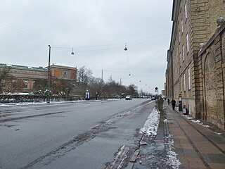 Øster Voldgade street in Copenhagen