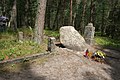 English: Old cemetery in Łeba. Polski: Stary cmentarz w Łebie, niedaleko dzielnicy Rąbka.