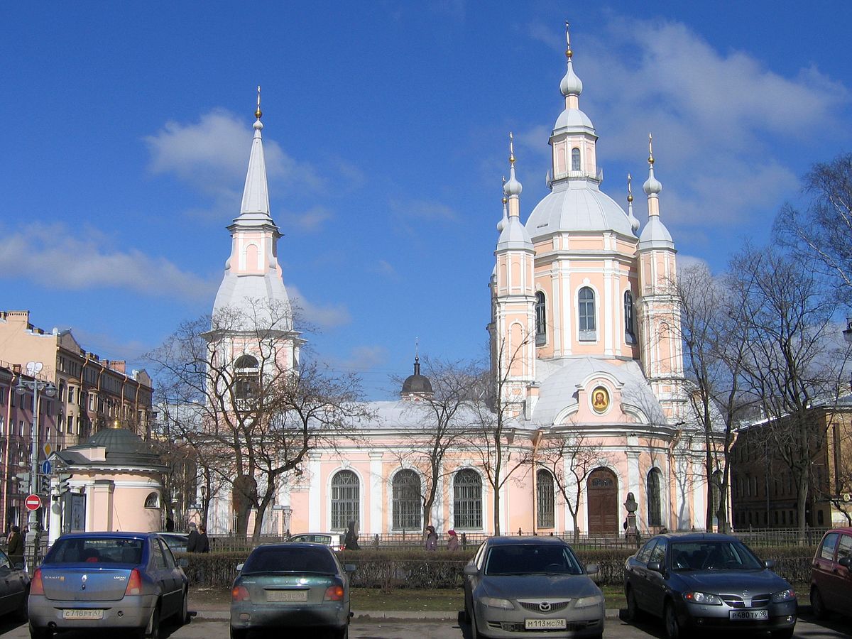 Андреевская церковь в санкт петербурге