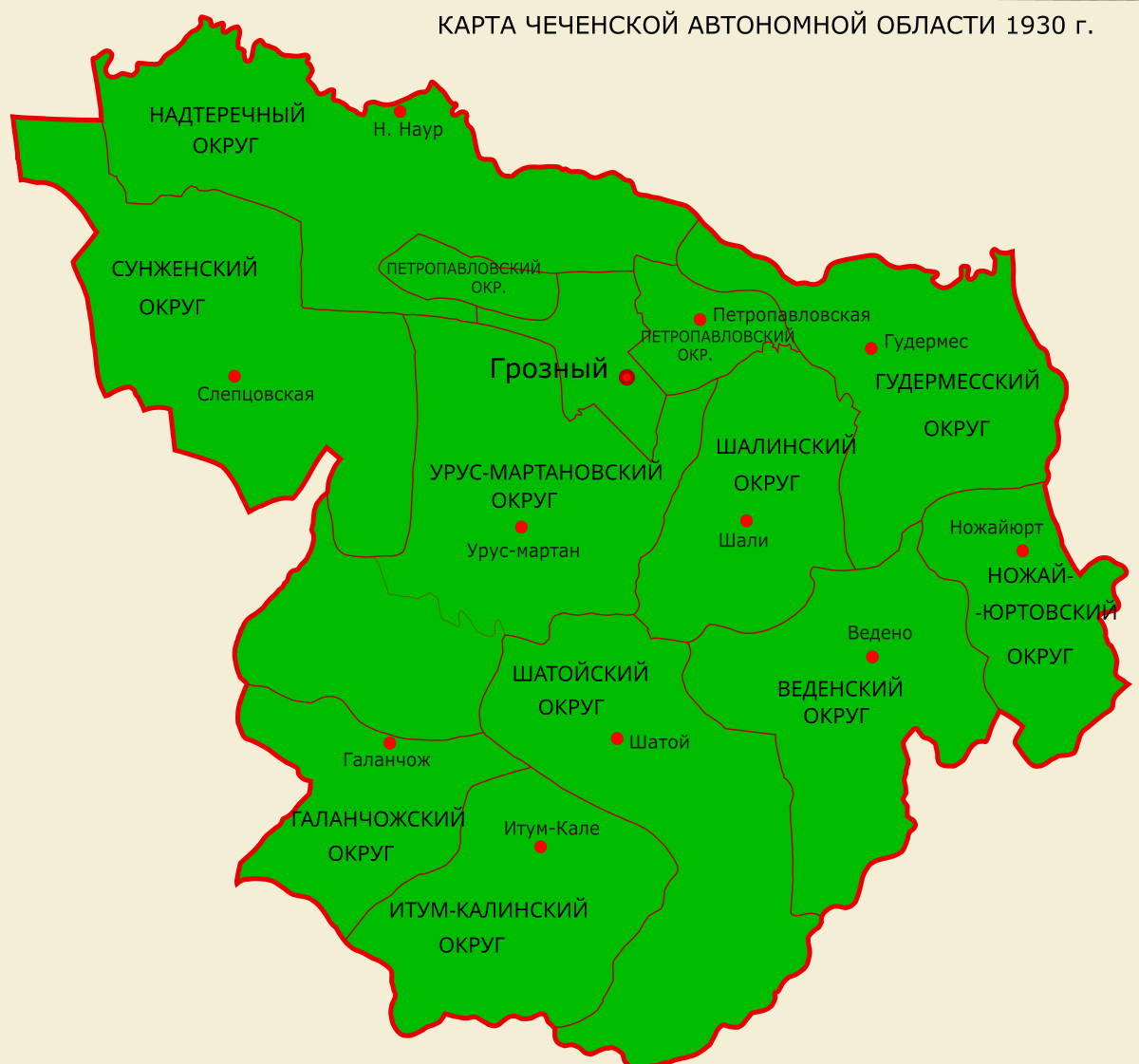 Где находится город грозный. Чеченская автономная область 1922-1934. Карта Чечни 1934. Чеченская Республика на карте. Карта Чечни до 1934 года.