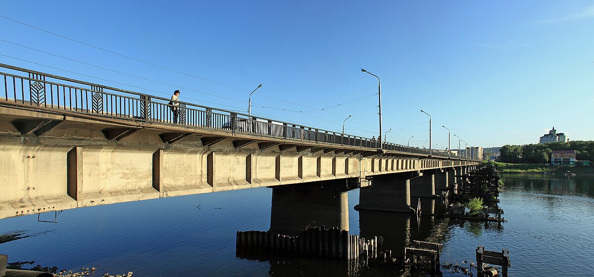 Фото кузнецкого моста в новокузнецке