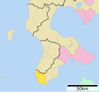 松前町 (北海道)位置図