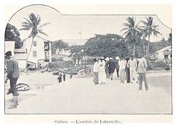 Lối vào Libreville, 1899