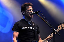 Bassist Jason Newsted, pictured in 2013. His departure from Metallica, and its after-effects, form part of the narrative of Some Kind of Monster. 13-06-09 RaR Newsted 10.jpg