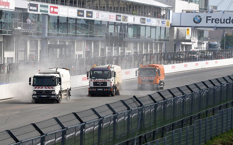 File:13-07-13 ADAC Truck GP 05 Cleaning trucks.jpg