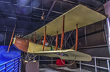 1917 JN-4 on display at the Museum of Aviation, Robins AFB 16 19 021 JN4.jpg