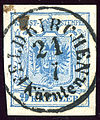 9 kr issue 1850, cancelled FELDKIRCHEN Kärnten