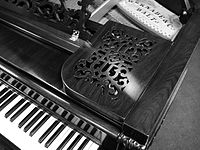 Music rack detail, Knabe grand ca. 1884 1884Knabe2.jpg