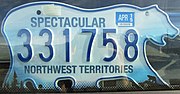 Thumbnail for Vehicle registration plates of the Northwest Territories