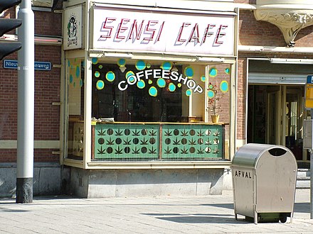 Some tourists come to Rotterdam for its coffeeshops