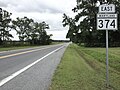 File:2017-08-28 13 01 22 View east along Maryland State Route 374 (Burbage Crossing Road) at Maryland State Route 354 (Willards-Whiton Road) in Powellville, Wicomico County, Maryland.jpg