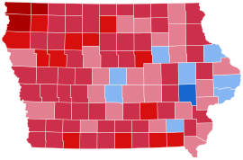 2020 United States House of Representatives Elections in Iowa by county.svg