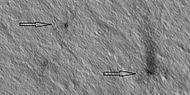 Spiders, as seen by HiRISE under HiWish program