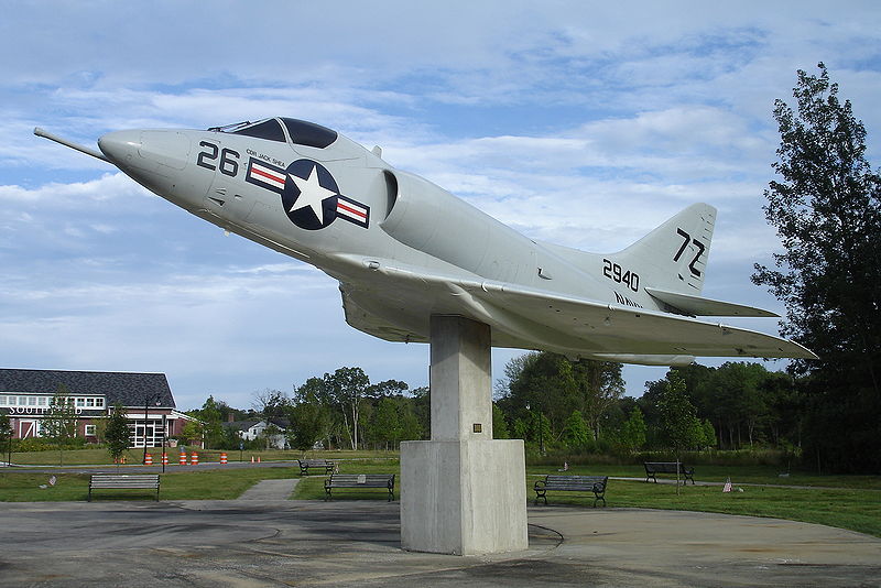 File:A-4B memorial Naval Air Station South Weymouth.jpg