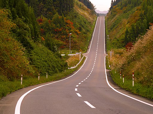 A Straight Road - panoramio