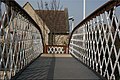 A traditional, steam-age, passenger footbridge at Stamford, Lincolnshire - panoramio.jpg