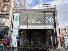 Няйф:Accès_Station_Métro_Mairie_Saint_Ouen_Boulevard_Jean_Jaurès_-_Saint-Ouen-sur-Seine_(FR93)_-_2022-01-09_-_2.jpg