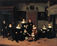 『家族の肖像』（1654年） ルーヴル美術館
