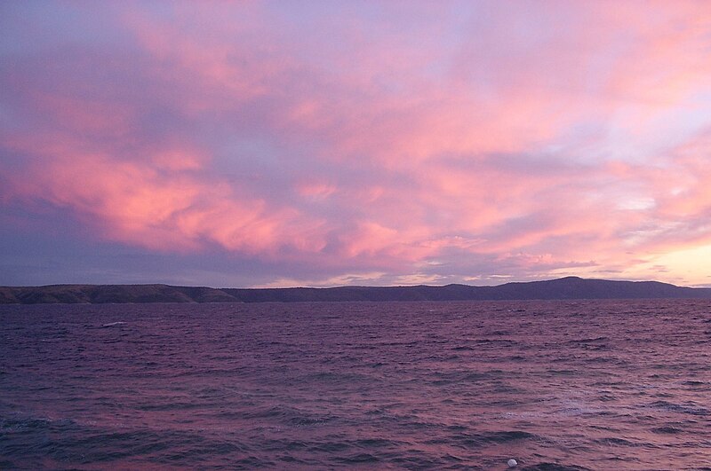 File:Adriatic-pink sunset.JPG
