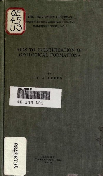 File:Aids to identification of geological formations (IA aidstoidentifica00udderich).pdf