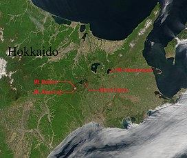 Akan volcano meakan-dake hokkaido japan space shot.jpg