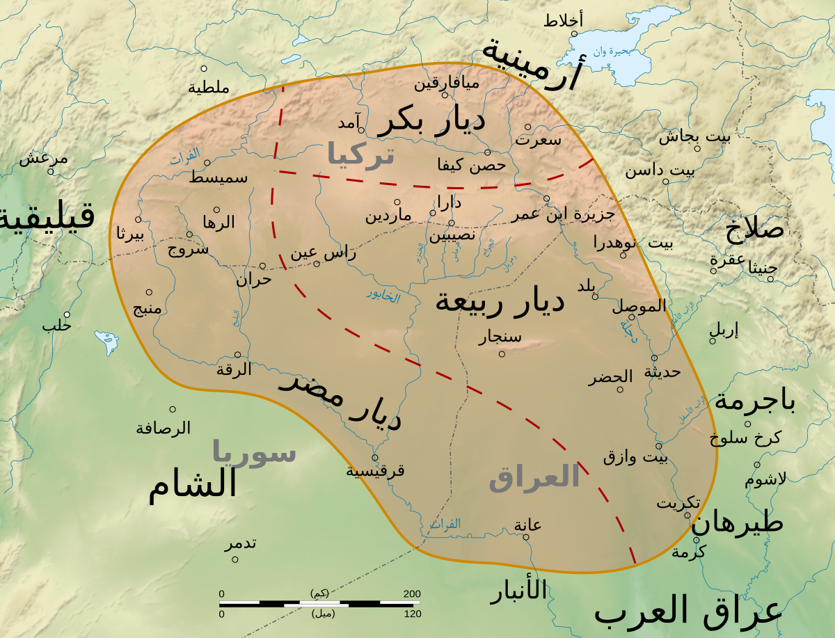 خريطة منطقة تبوك وضواحيها