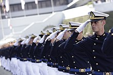 Escola Naval Alunos da Escola Naval recebem espadim e sao oficialmente incorporados a Marinha (9009491222).jpg