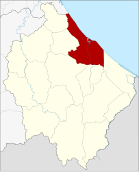 Distretto di Mueang Narathiwat – Mappa