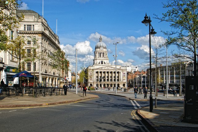 Image: Angel Row, Nottingham   geograph.org.uk   3966223