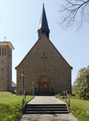 English: Catholic Church in Seibelsdorf, Antrifttal, Vogelsberg, Hesse, Germany.