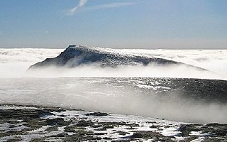 Aonach Beag 1234m high mountain in Scotland