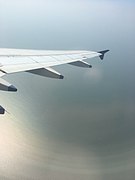 Arabian Sea from IndiGo flight.jpg