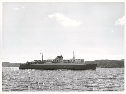 GMV Aramoana was the pioneer of the modern Wellington–Picton RORO ferry service.