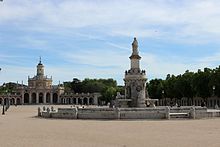 Vista general de la plaza