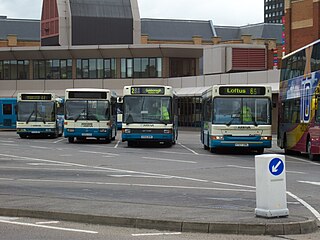 Middlesbrough bus station Bus station in North Yorkshire, England