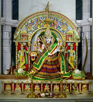 <span class="mw-page-title-main">Ashapura Mata</span> Hindu goddess