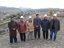 Kyrgyz men in Naryn Region At the On-Archa village in Naryn district. Kyrgyzstan. 04.10.2012.jpg