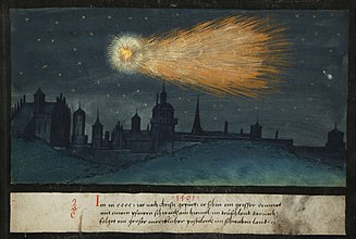 Komet mit einem grosen Schwanz (1401)
