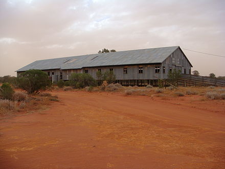 The Woolshed in Currawinya National Park