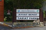 Ayvatbendi Tabiat Parkı'ndan bir görünüm.