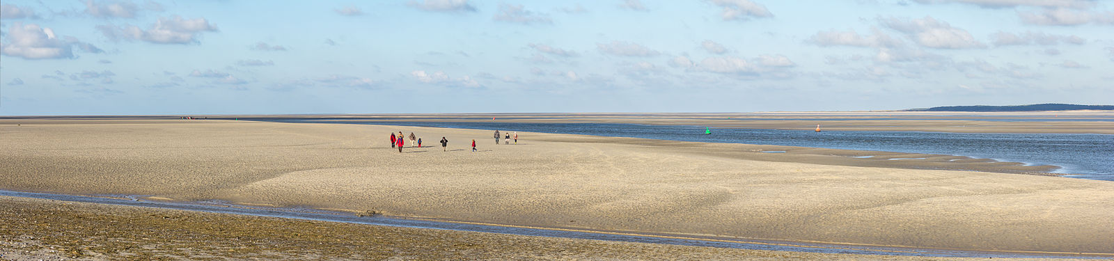 Baie de Somme near Le Hourdel, France