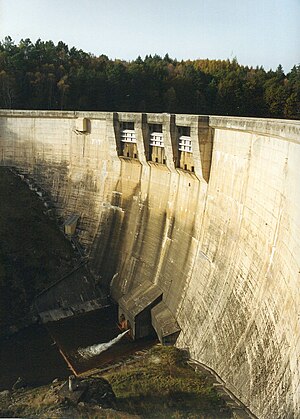 Staumauer von la Valette