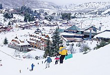 Cerro Catedral ski resort in July